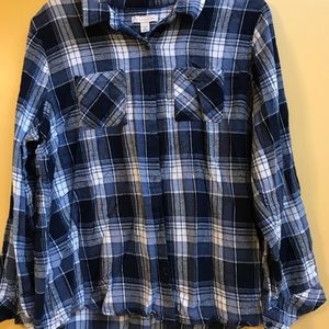 Plus size flannel
